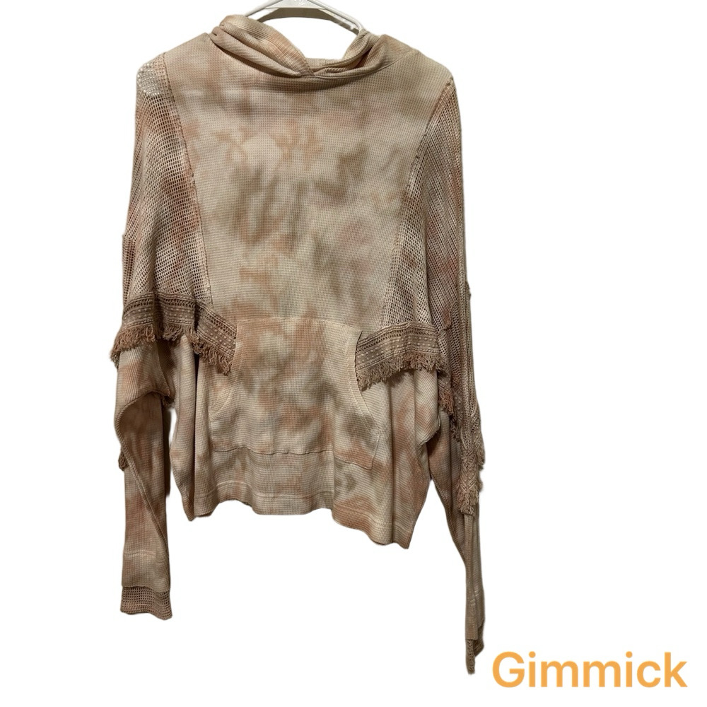 🛼Gimmick Tie-Dye style Sweater/sweatshirt hoodie size S GUC